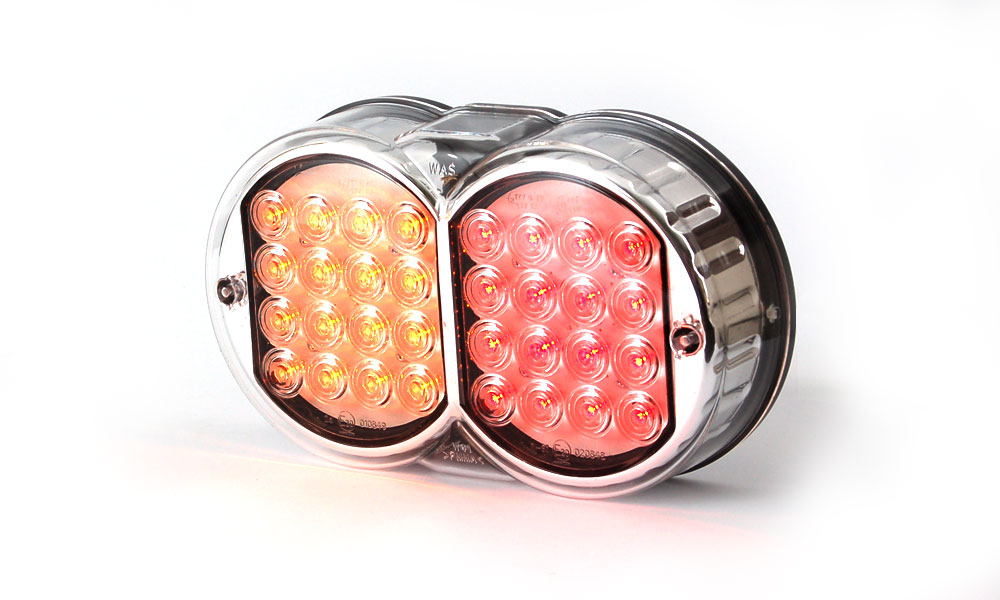 LED Anhänger Leuchte, Rückleuchte 3-Funktion 12V und 24V